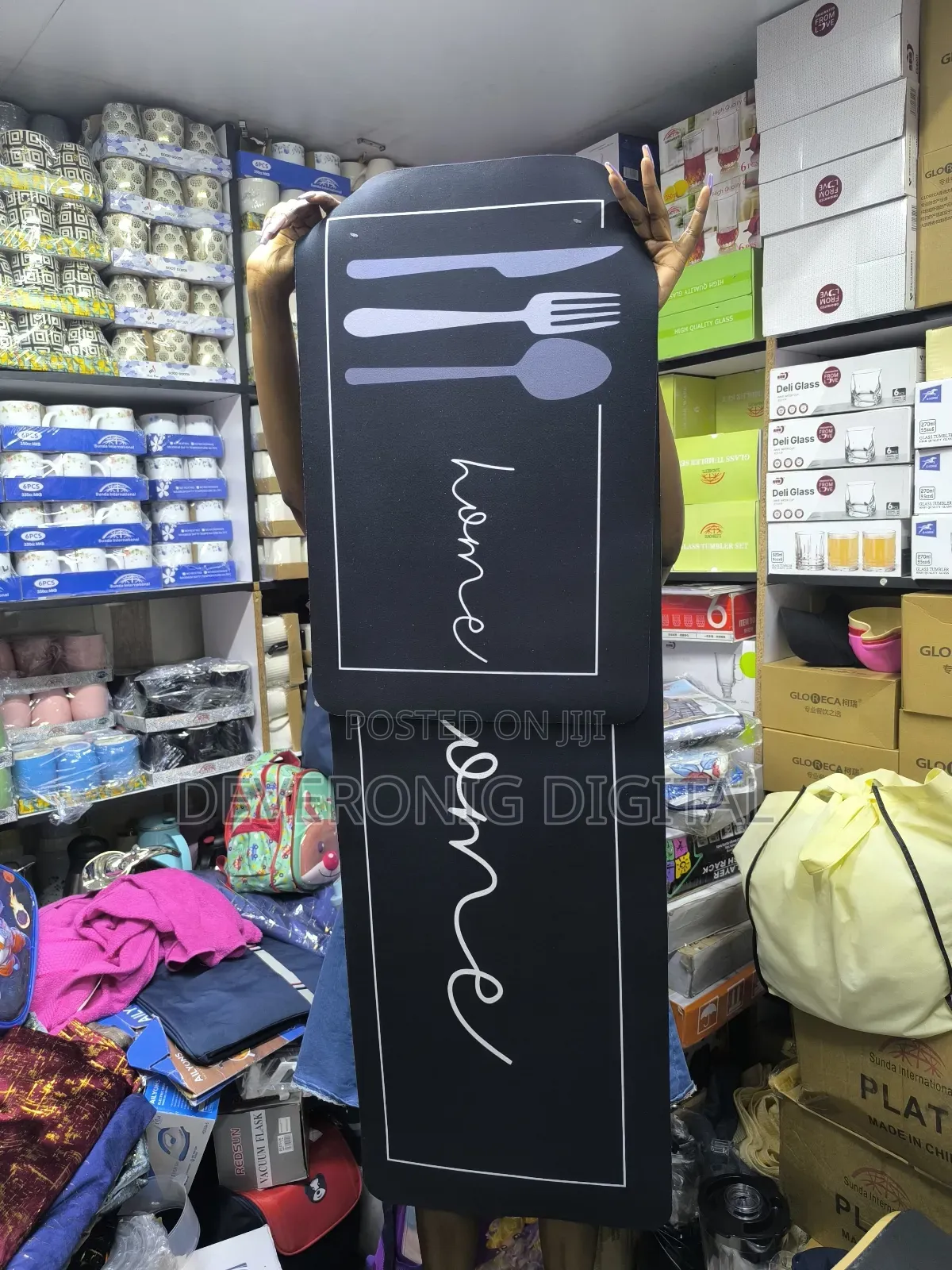 2pcs Set 3d Kitchen Mat Non Slip Size 40*60cm* *40*120cm;