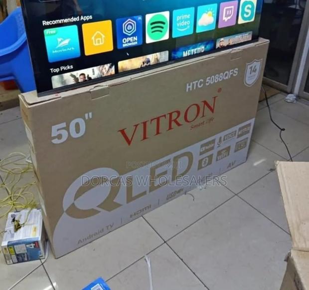 Vitron Qled 50 Inch Android Tv - 14 Months Warranty - main view