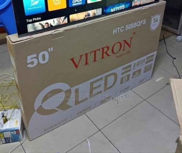 Vitron Qled 50 Inch Android Tv - 14 Months Warranty - thumbnail 2