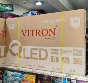 Vitron Qled 50 Inch Android Tv - 14 Months Warranty