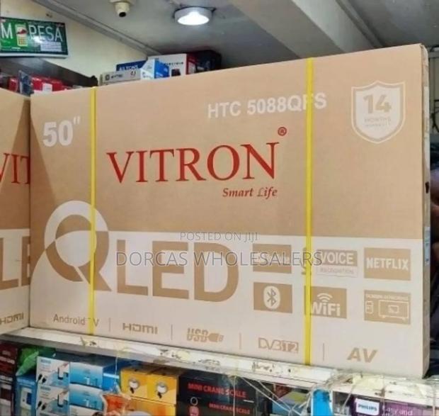 Vitron Qled 50 Inch Android Tv - 14 Months Warranty - thumbnail 3