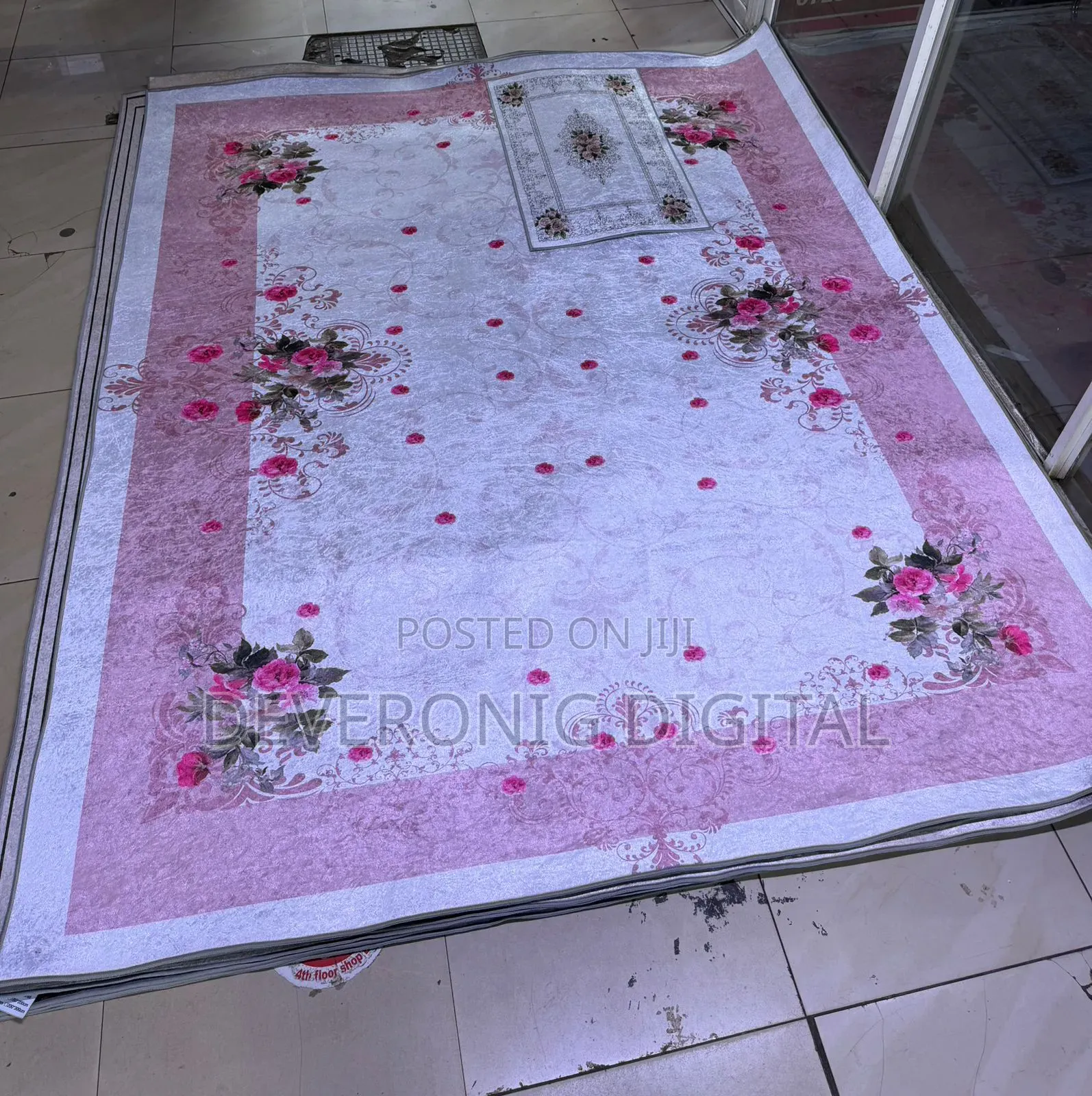 3d Carpets +Door Mat Size 7*10
