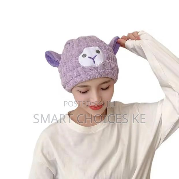 Sheep Microfiber Dry Hair Towel - thumbnail 2