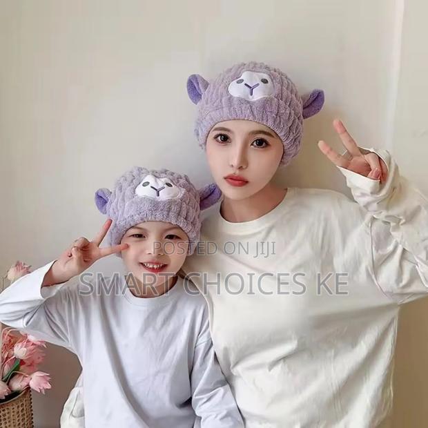 Sheep Microfiber Dry Hair Towel - thumbnail 3