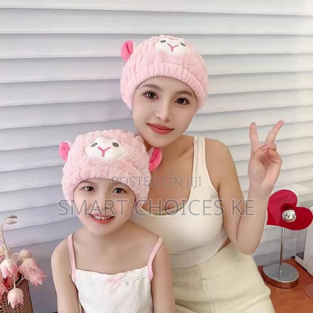 Sheep Microfiber Dry Hair Towel - thumbnail 4