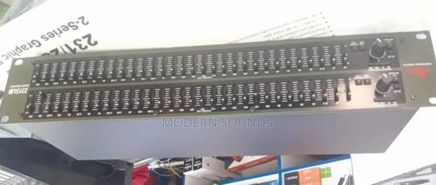 DBX 231s Equalizer - main view