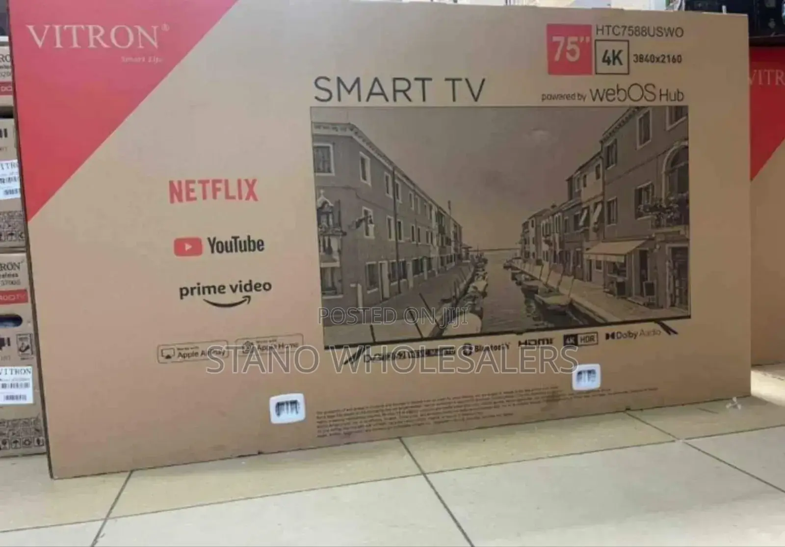 Webos Hub 4 K Vitron 75 Inch Television