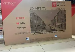 Webos Hub 4 K Vitron 75 Inch Television