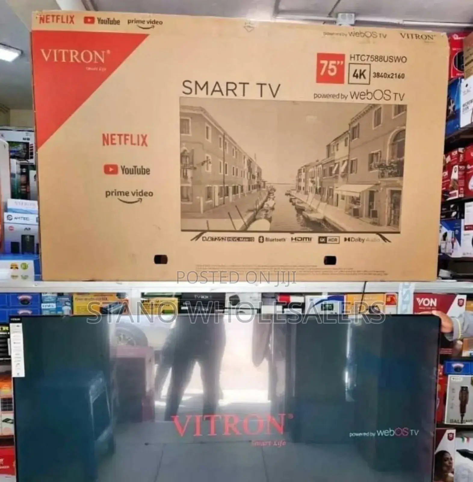 Bluetooth Enabled 75 Inch Vitron 4 K