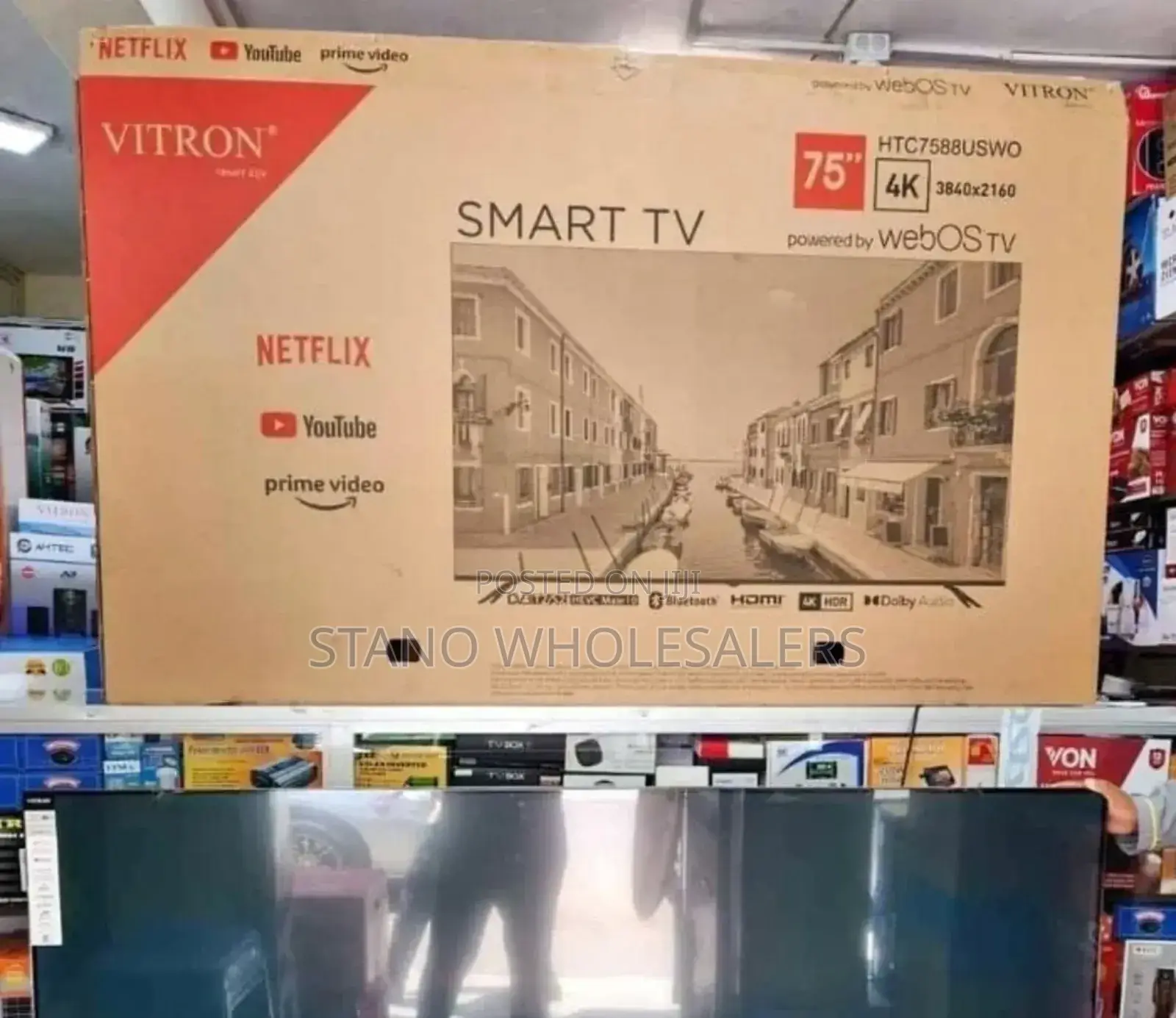 Bluetooth Enabled 75 Inch Vitron 4 K