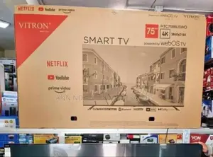 Showmax Prime Video Netflix Youtube Vitron 75 Inch