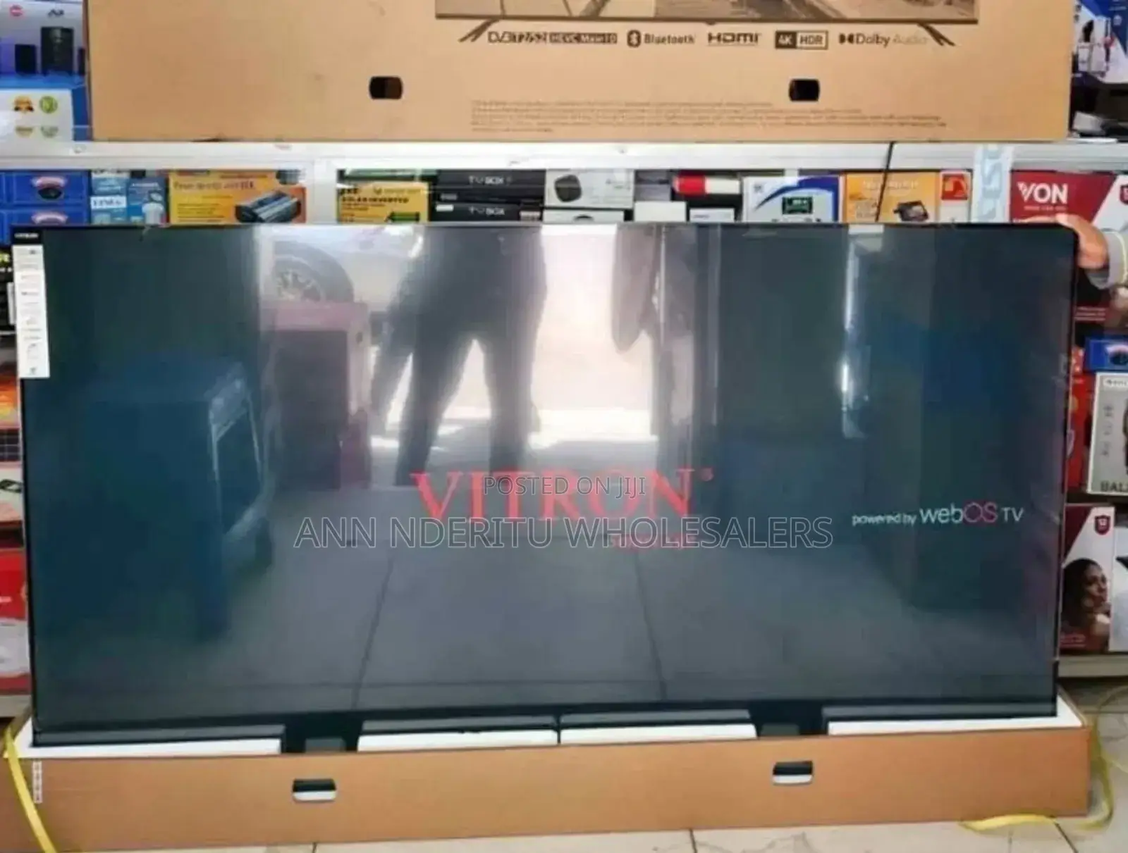 Frameless Webos Vitron 75 Inch Android TV
