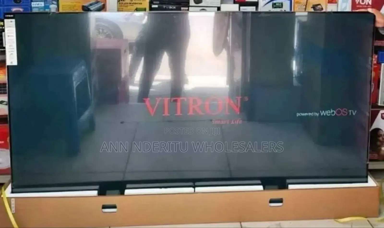 Frameless Webos Vitron 75 Inch Android TV