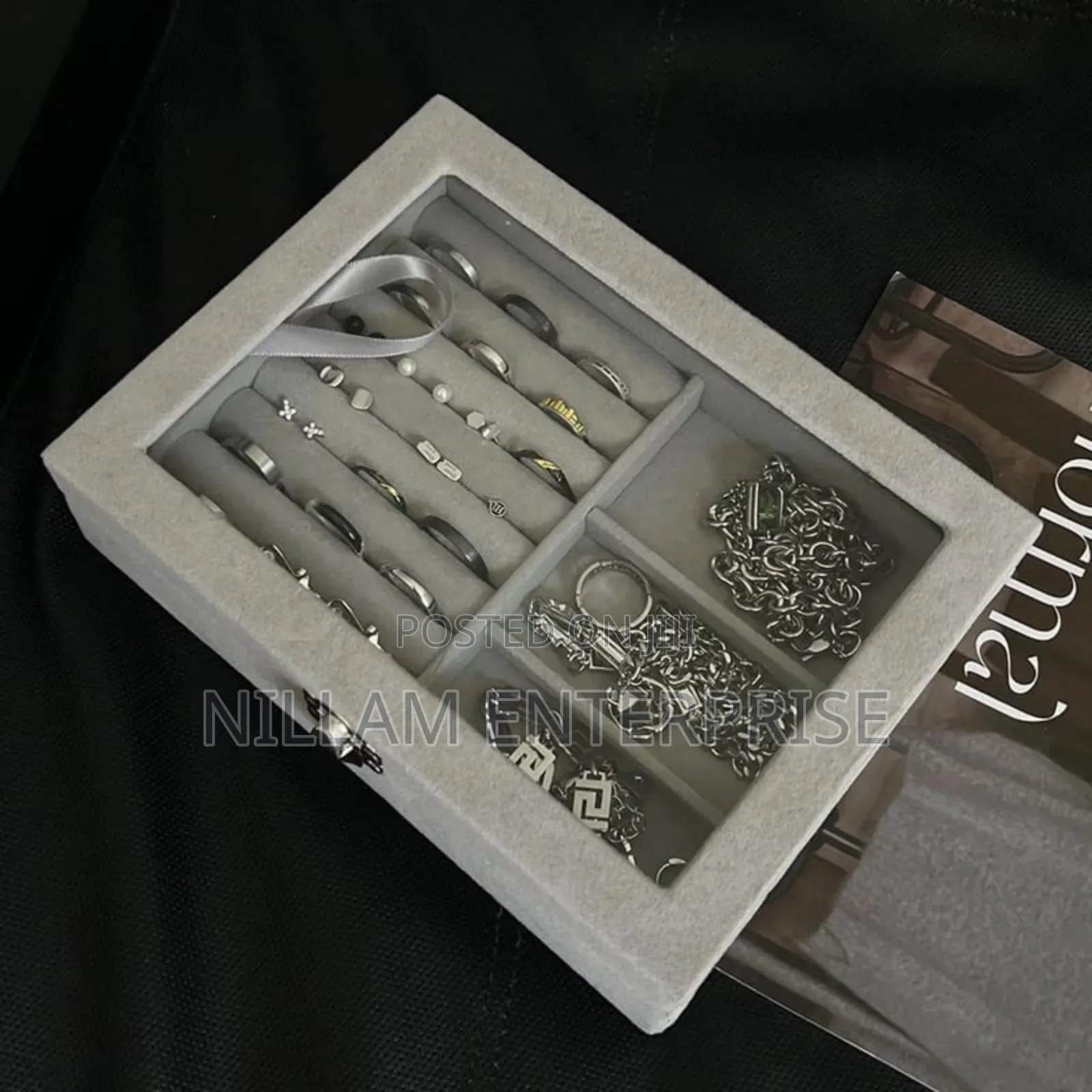 1pc Jewelry Storage Box