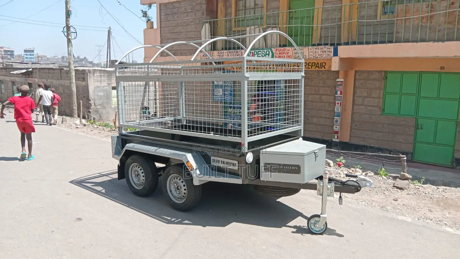 Double Axle Car Utility Trailer