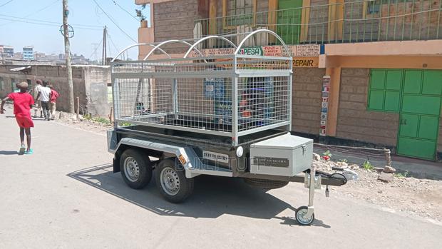 Double Axle Car Utility Trailer - main view