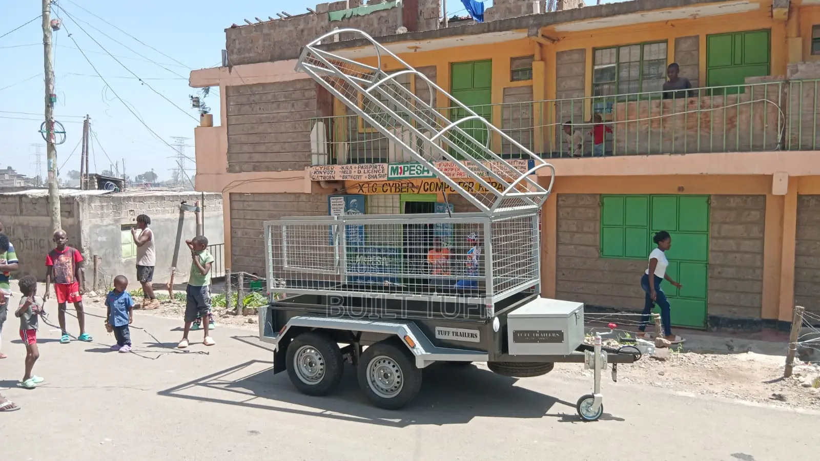 Double Axle Car Utility Trailer