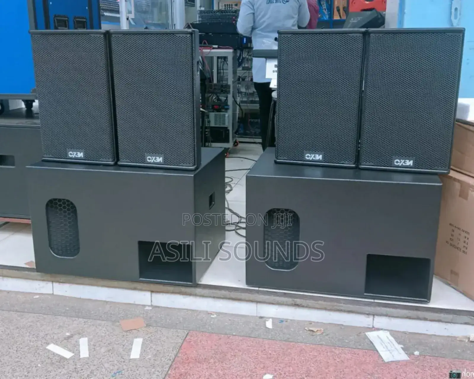 Nexo Set Midrange and Bass