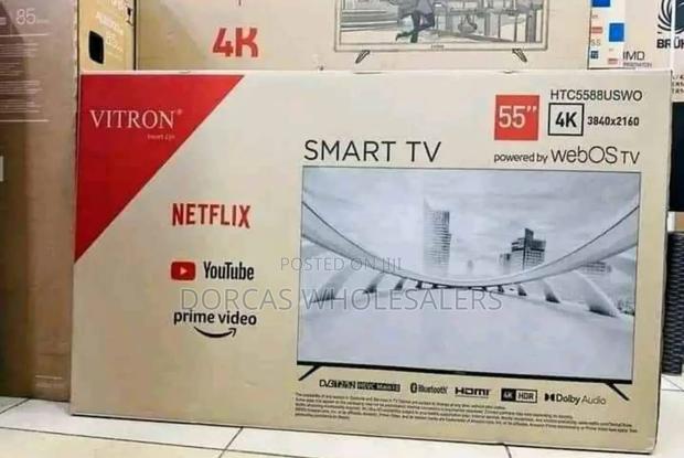 4 K Vitron 55 Inch Webos Frameless Tv - main view