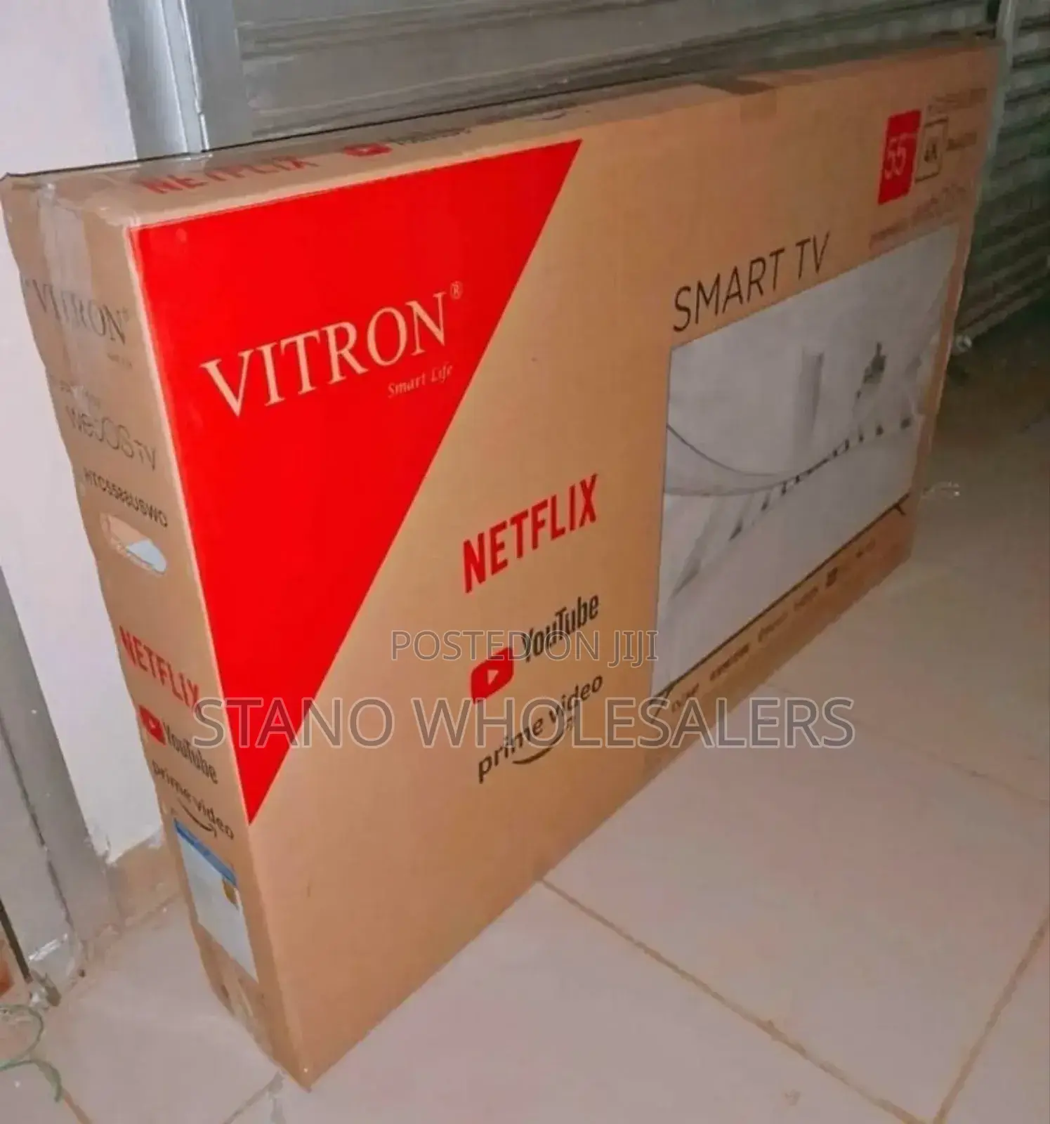 Frameless Vitron 55 Inch Smart Tv