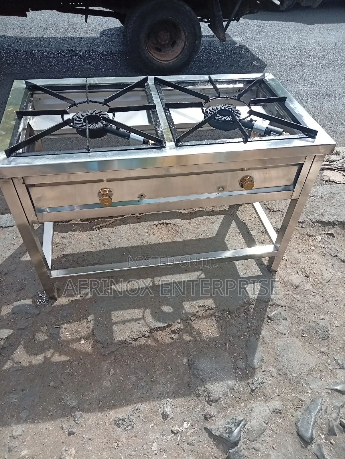 Custom-Made Stainless Steel Gas Cooker