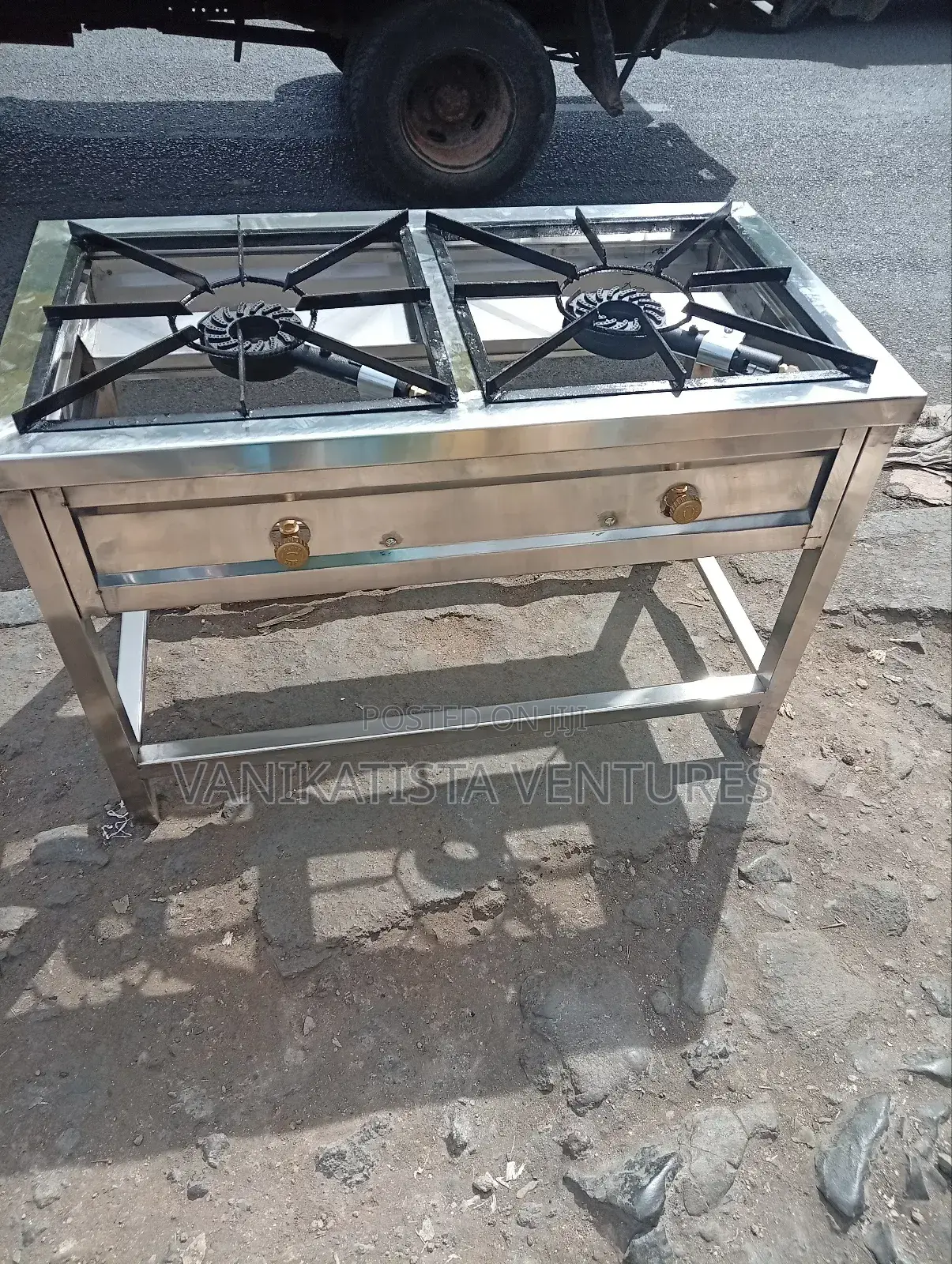 Custom-Made Stainless Steel Gas Cooker