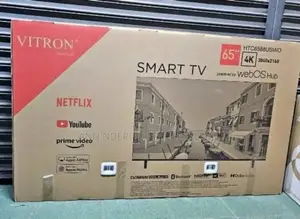 Frameless Webos Vitron 65 Inch Television