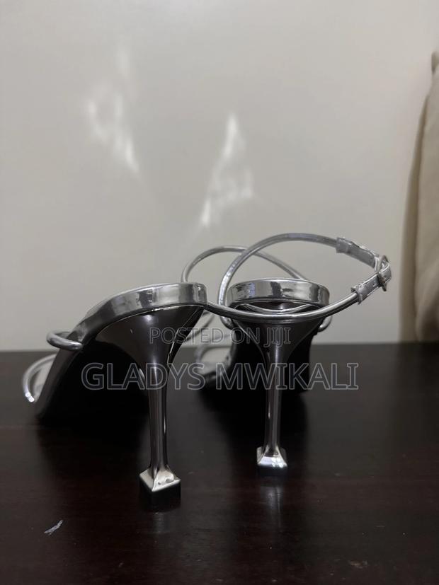 Silver Stiletto Heels - thumbnail 5