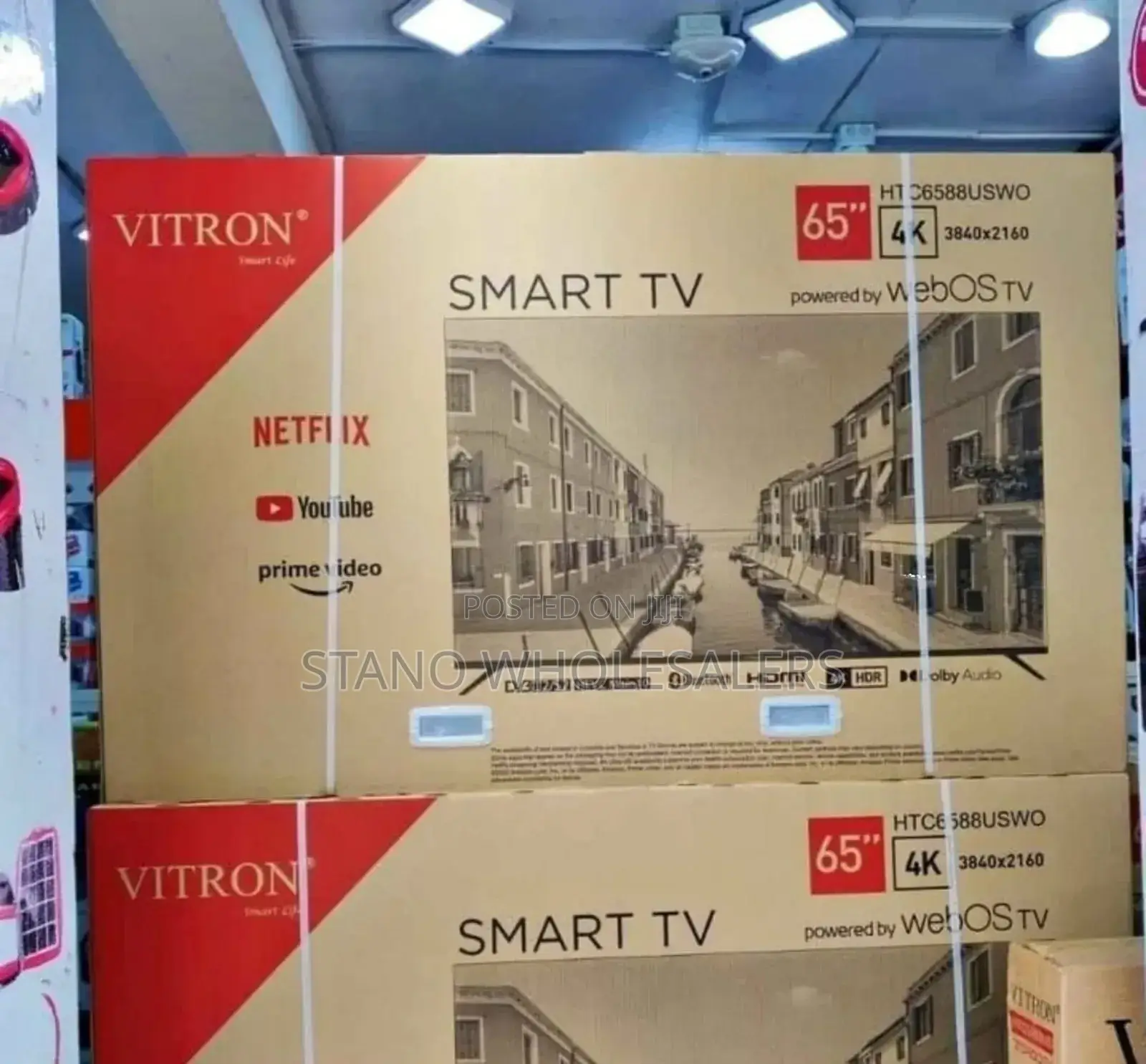 Pay on Delivery Webos Vitron 65 Inch Television