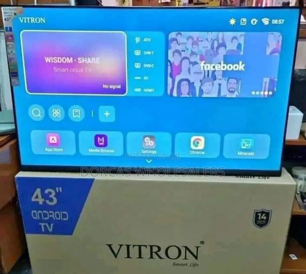 New Model Vitron 43 Inch Android Television HTC 4388fs - thumbnail 2