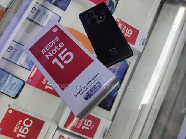 New Xiaomi Redmi Note 15 256 GB Black - thumbnail 2