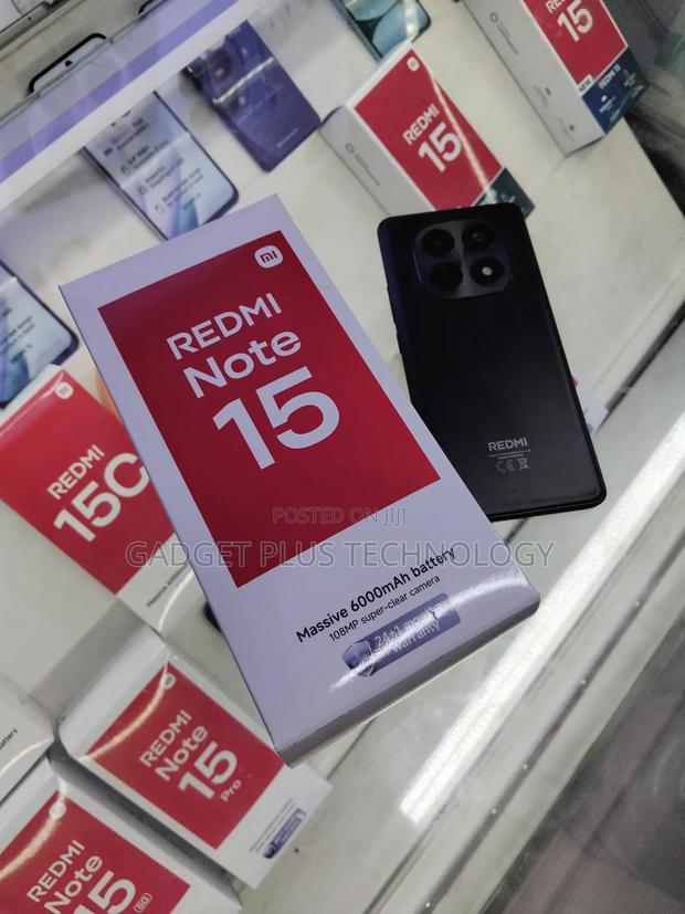 New Xiaomi Redmi Note 15 256 GB Black - thumbnail 3