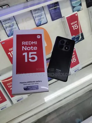 New Xiaomi Redmi Note 15 256 GB Black