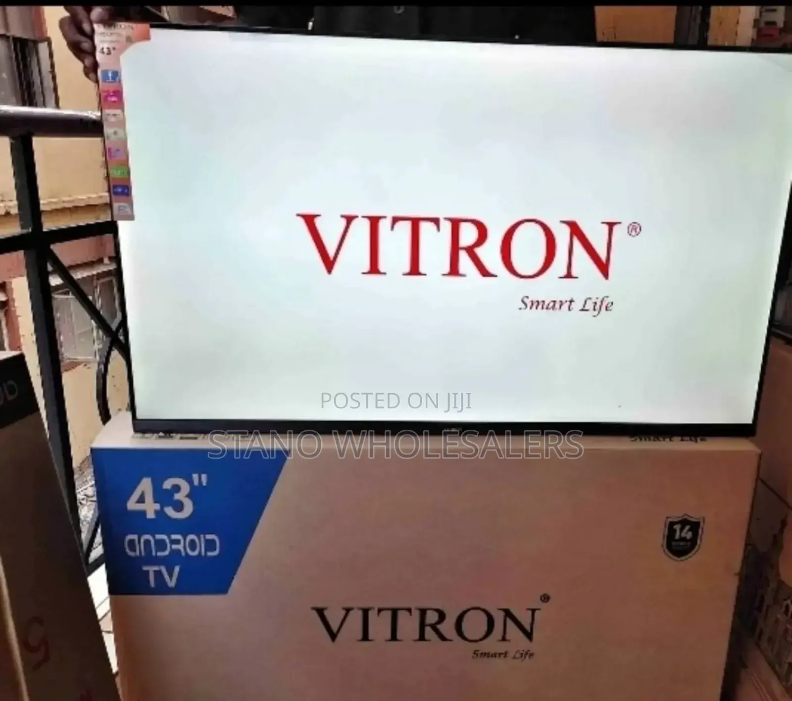 Prime Video Vitron 43 Inch Android Television HTC 4388fs