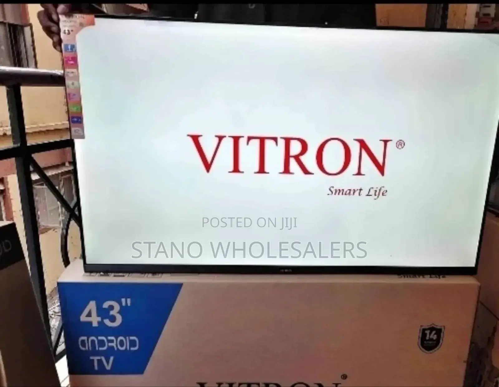 Prime Video Vitron 43 Inch Android Television HTC 4388fs