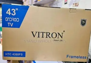 Remote Control Vitron 43 Inch Android Television HTC 4388fs