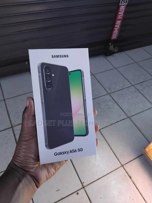 New Samsung Galaxy A56 256 GB Black - main view