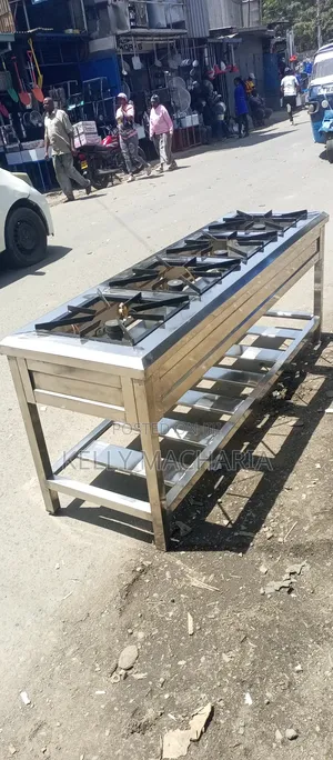 Commercial Stainless Steel Four Burner