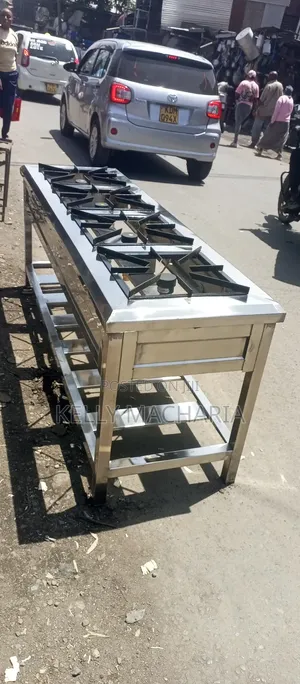 Commercial Stainless Steel Four Burner