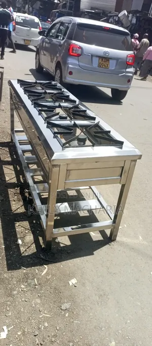 Commercial Stainless Steel Four Burner