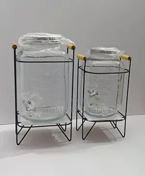 Glass Juice Dispensers 5litres 
Dispenser With Metallic Stand
