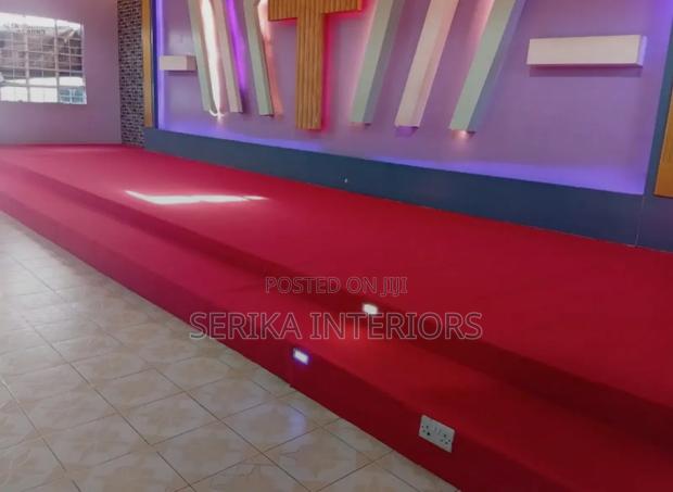 Church Pulpit Carpets Church Altar Carpet Environmental Friendly