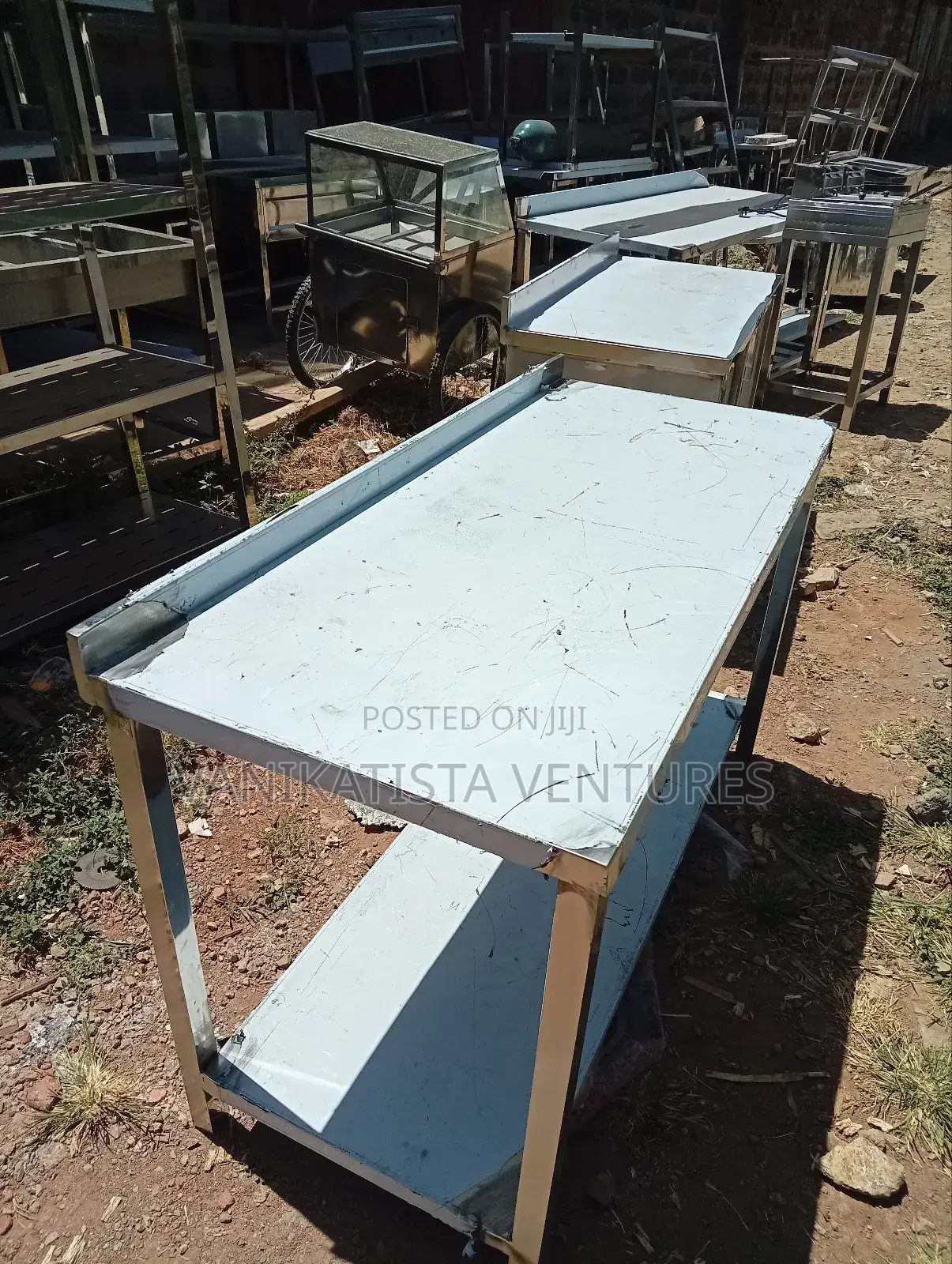 Stainless Steel Work Table – Heavy Duty