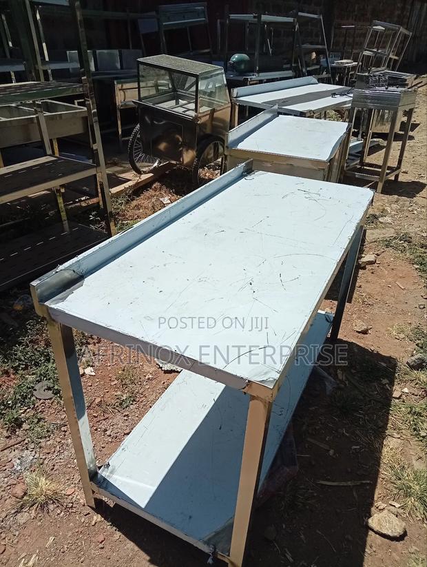 Stainless Steel Work Table – Heavy Duty - main view