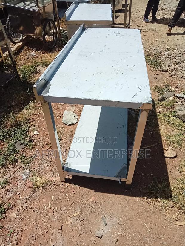 Stainless Steel Work Table – Heavy Duty - thumbnail 3