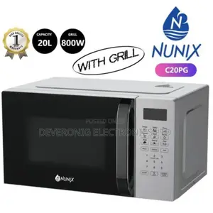 *Nunix 20l Digital Electric Microwave Oven and Grill at 8,200