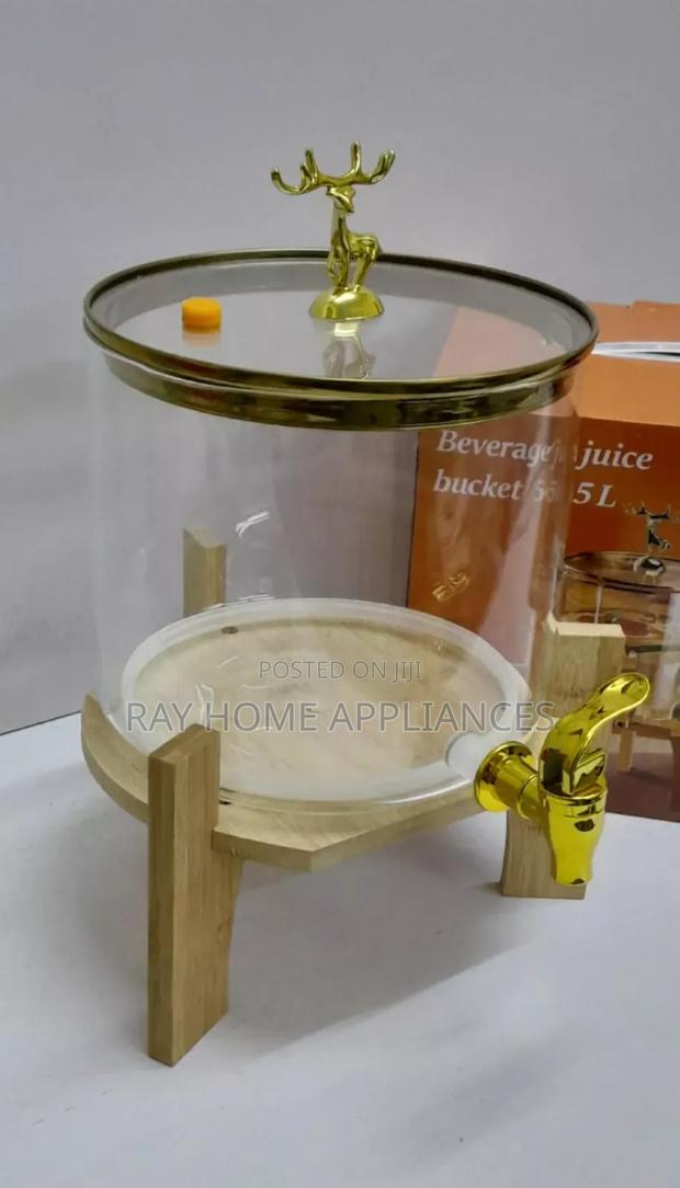 Juice/Beverage Dispenser 5.5 Litres With Bamboo Stand - main view