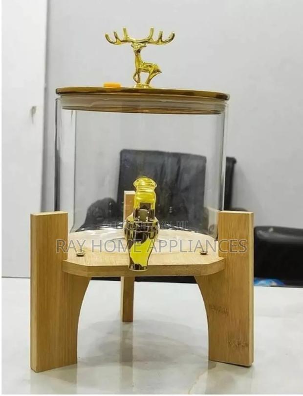 Juice/Beverage Dispenser 5.5 Litres With Bamboo Stand - thumbnail 4