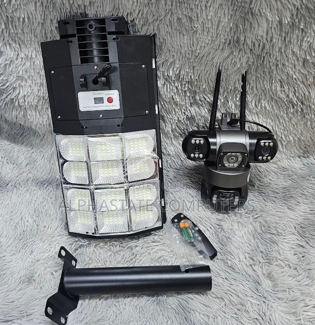 CCTV Solar Camera Outdoor PTZ With Night Vision, and Weatherproof