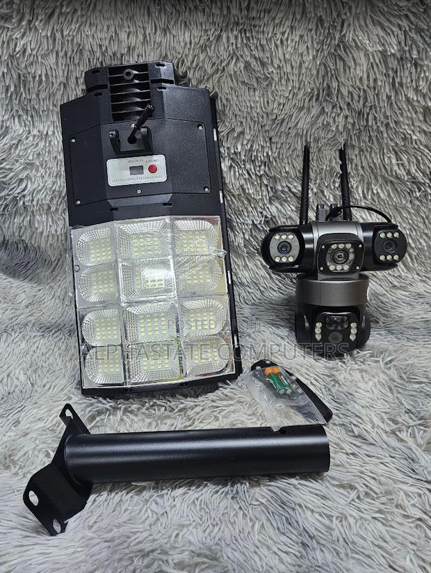 CCTV Solar Camera All in One Light With Camera, Motion Sensor - main view